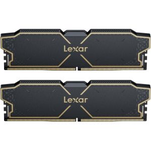 La m&eacute;moire vive RAM Lexar Thor OC 6000MHz CL38 DDR5 DIMM Memory Kit 2 x 16GB Black (LD5U16G60C38LG-RGD)