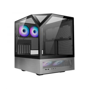 Boitiers PC Azza Sanctum Cube RGB Black (CSAZ-810)