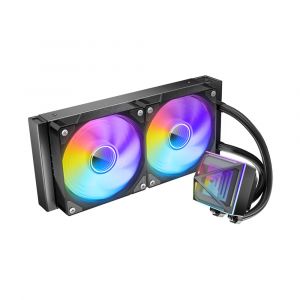 Ventirad Azza Pyramid RGB 240mm Black (LCAZ240YARGB)