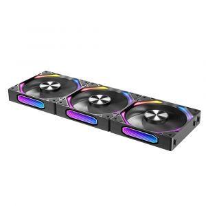 Ventilateur de bo&icirc;tier Azza Galaxy Standard RGB 12cm Black (LFO4912DB3)