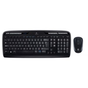 Clavier + souris Logitech MK330 ENG Black (920-003989)