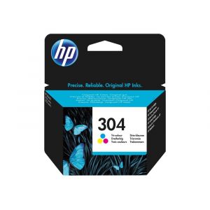 HP 304 Tri-color Ink Cartridge (N9K05AE/UUS)