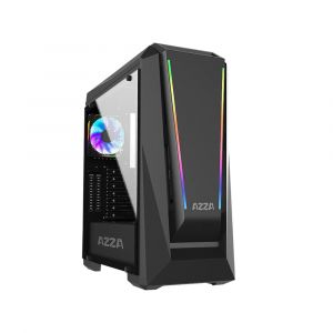 Boitiers PC Azza Chroma A RGB Black (CSAZ-410A)