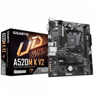 Carte m&egrave;re GIGABYTE A520M K V2 (A520M K V2)