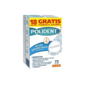 Polident Cleaning Tablets 72 Units