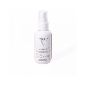 Vichy Capital Soleil Uv-Age Daily Water Fluid Con Color SPF50+ 40ml