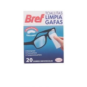 Bref Glasses Cleaning Wipes 20 Units