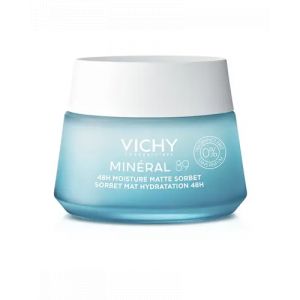 Vichy Min&eacute;ral 89 48H Moisturizing Matte Sorbet Gel With Hyaluronic Acid 50 ml