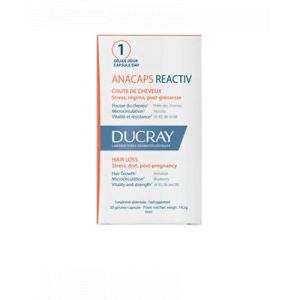 Ducray Anacaps Reactiv Food Supplement 30 Capsules