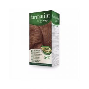 Farmatint Gel Coloraci&oacute;n Permanente N&ordm; 5R-Casta&ntilde;o Claro Cobrizo 5 Un