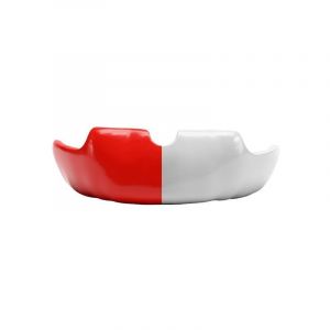 CHAMP Custom Made Red and White Heritage Design Mouthguard ProCHAMP Youth (15Yrs Under)