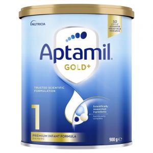 Aptamil Gold+ 1 Baby Infant Formula From Birth to 6 Months 900g