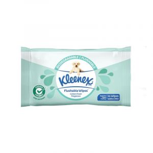 Kleenex Flushable Wipes Cotton Fresh 36 Wipes