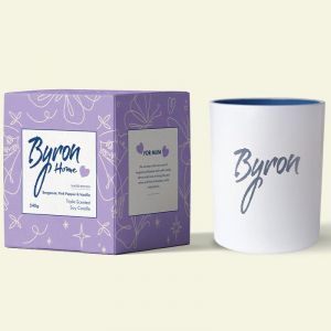 Byron Mother's Day Limited Edition Triple Scented Soy Candle Bergamot Pink Pepper & Vanilla 240g