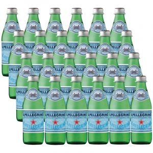 San Pellegrino 250ml Natural Mineral Water Sparkling Glass 24 Pack