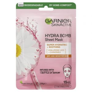 Garnier Hydra Bomb Hyaluronic Acid + Chamomile Sheet Mask
