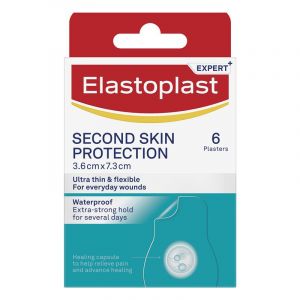 Elastoplast Second Skin Protection Strips 3.6cm x 7.3cm 6 Pack