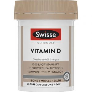 Swisse Vitamin D 60 Capsules