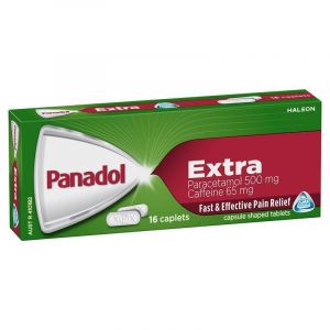 Panadol Extra Paracetamol Pain Relief 16 Caplets