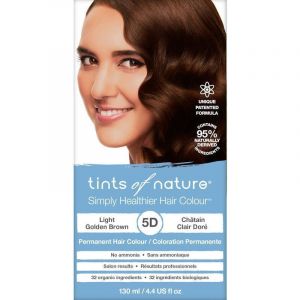 Tints of Nature 5D Natural Light Golden Brown Permanent Hair Dye 130ml