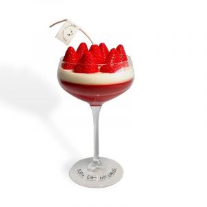 Don't Eat My Candle Strawberry Martini Candle - Triple Pour (310g) Strawberry, Vanilla, Coco Mademoiselle