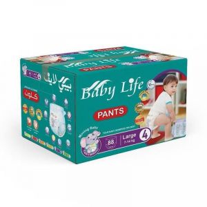 Baby Life Nappy Pants Box Large 88 Pull ups