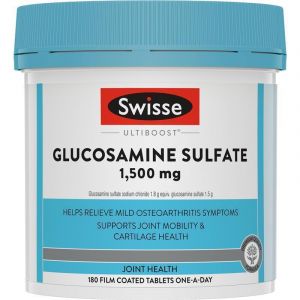 Swisse Glucosamine Sulfate 1500mg 180 Tablets
