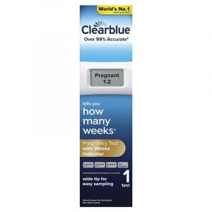 Clearblue Digital Pregnancy Test Weeks Indicator 1 Test