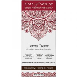 Tints of Nature Henna Cream Dark Brown 70ml