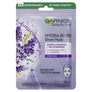 Garnier Hydra Bomb Hyaluronic Acid + Lavender Sheet Mask