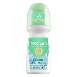 Mitchum for Women Natural Power Coconut Roll On 100ml