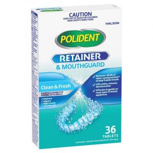 Polident Retainer and Mouthguard Cleanser 36 Tablets