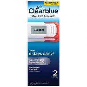 Clearblue Digital Ultra Early Pregnancy Test 2 Tests