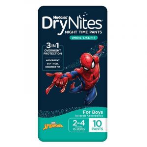 Huggies DryNites Boy 2-4 Years 10 Pack