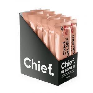 Chief Collagen Protein Bar - Cashew Shortbread 12 Pack