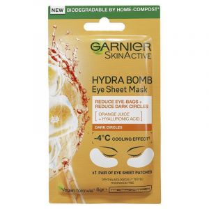 Garnier Hydra Bomb Hyaluronic Acid + Orange Extract Eye Sheet Mask