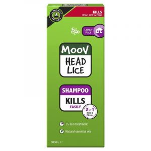 Moov Head Lice Shampoo 500Ml - Lice/Nits