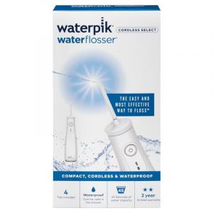 Waterpik Cordless Select Rechargeable Water Flosser White