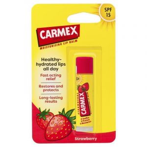 Carmex Lip Balm Strawberry ClickStick 4.25 G-SPF15