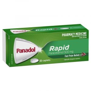 Panadol Rapid Paracetamol Pain Relief 32 Caplets