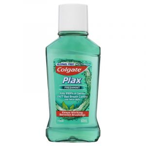 Colgate Plax Alcohol Free Antibacterial Mouthwash Freshmint 60mL