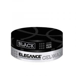 Elegance Black Hair Gel Wax 140g