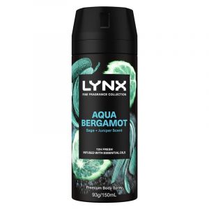 Lynx Fine Fragrance Premium Body Spray Aqua Bergamot 150ml