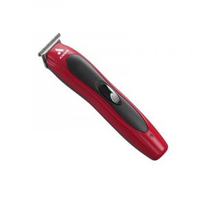 ANDIS BTF3 Red Versa Trimmer Stainless Steel T-Blade Hair Clipper with Comb Set
