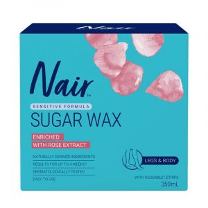 Nair Natural Origin Sugar Wax Rose 350ml
