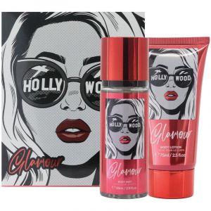 Hollywood Glamour Body Mist 85ml + Body Lotion 2 Piece Set