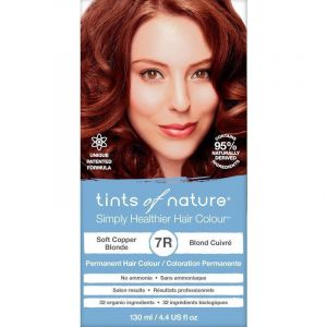 Tints of Nature 7R Soft Copper Blonde Permanent Hair Dye 130ml