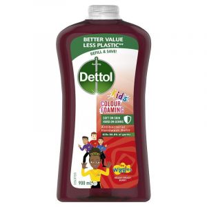 Dettol Kids The Wiggles Colour Foaming Hand Wash Berry Refill 900ml