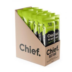 Chief Organic Beef Bars - Chipotle & Lime 12 Pack