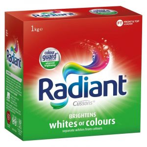 Radiant Laundry Detergent Powder Mixed Colour Wash 1kg